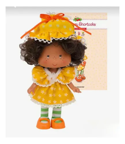 Frutillitas Muñeca Coleccionable N21 Naranjo Flor- Naranjita