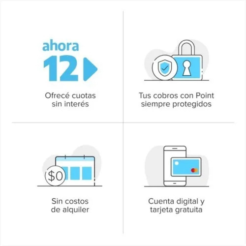 Imagen 3 de 10 de Kit Mercado Pago Point Mini Y Qr Nuevo Tarjetas Sin Contacto