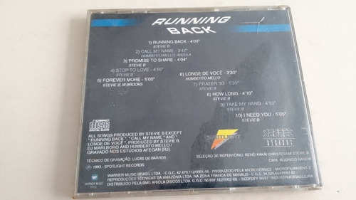 Cd Stevie B Running Back (Usado)