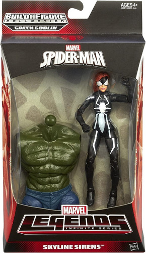 Spiderwoman Spiderman Legends Baf Green Goblin (Reacondicionado)