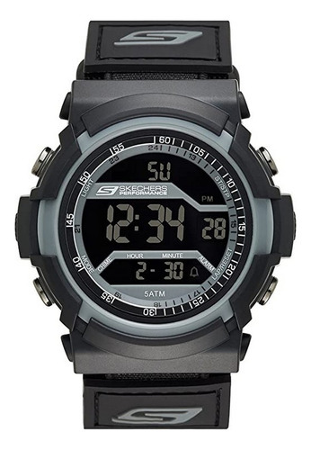 Reloj Para Hombre Skechers Sr1033 Negro