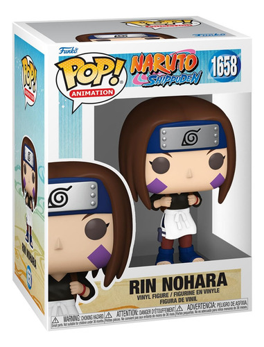 Boneco De Ação Funko Pop! Animação Naruto Shippuden Rin Noha
