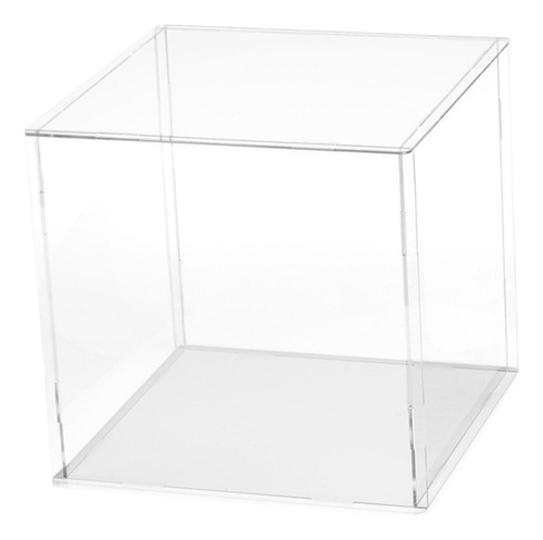 . 3 Caja De Exhibición Transparente Acrílica, 7x7x7cm