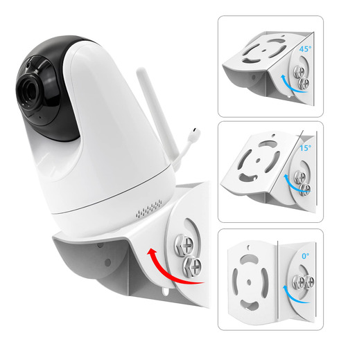Soporte De Pared Para Monitor De Bebé, 2 Unidades, Con Ángul