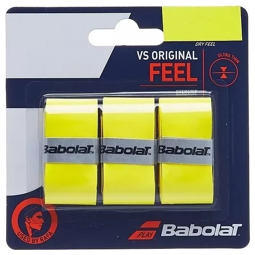 Overgrip Babolat Vs Original Raqueta Tenis Pad X 3 Amarillo