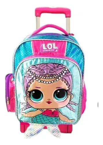 Mochila Carro Lol Surprise Ruedas Primaria Env o gratis