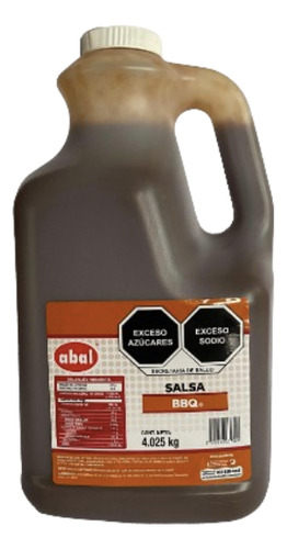 Salsa Bbq Para Alitas De 1 Galon (3.79 Lt.) - 5 Piezas