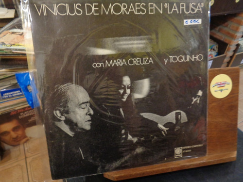 Vinicius De Moraes En La Fusa Creuza Toquinho Vinilo P