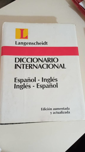 Diccionario Internacional Ingles Español 