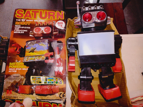 Robot Saturno Robot  Vintage Colección Robots