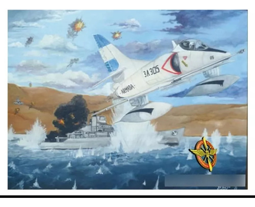 Skyhawk A4-b/q Esc 1/48 Fuerza Aérea Argentina/a.r.a