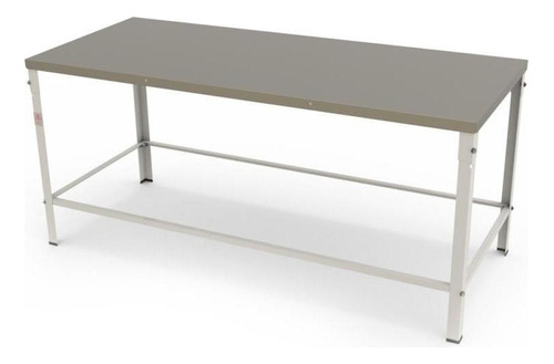 Mesa Manipulação Bancada Mbr018 Braesi Tampo Inox 190 X 80 Cor Branco Desenho Do Tecido Das Cadeiras N/a