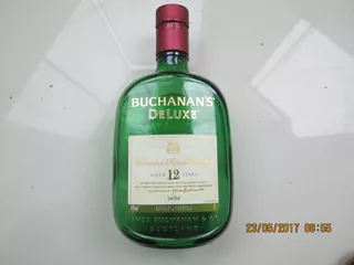 Botella Vacia De Buchanan's De Luxe 1 Litro Sin Caja