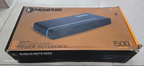 $3200 Amplificador Memphis Pr1500.1 Clase D 1500w Rms 4