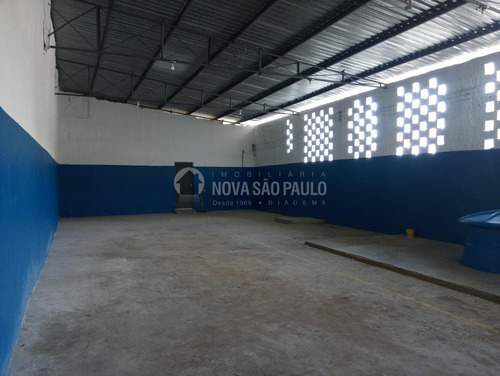 Imagem 4 de 26 de Galpão Para Aluguel Em Taboão - Ga001914