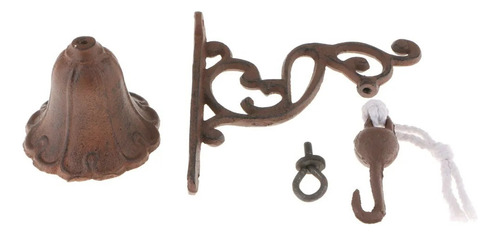 Campana De Puerta De Hierro Montada En La Pared 14*13.5cm