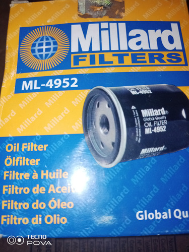 Filtro De Aceite Ml-4952/gm Avalanche- C-1500 -chayenne 