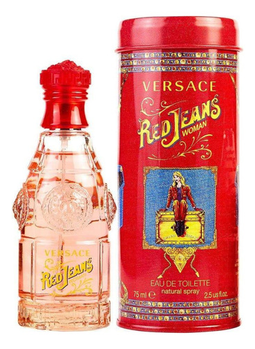 Perfume Red Jeans De Versace 75ml. Para Damas Original