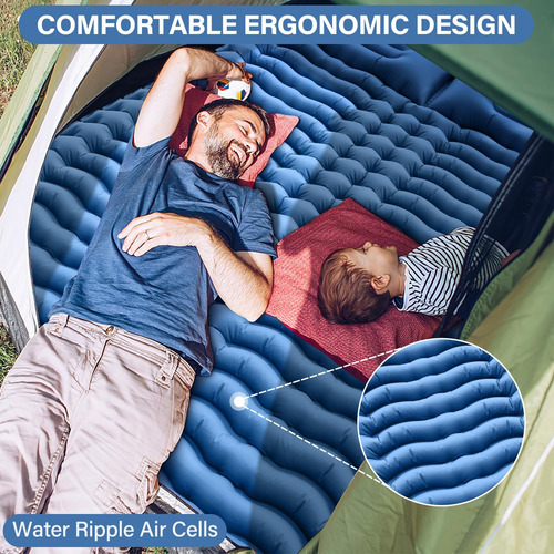 Almohadilla De Sueño Doble: Alfombrilla Para Dormir Auto-inf