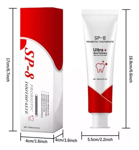 Mz Whitening Toothpaste Sp-8 Que Limpa Os Dentes