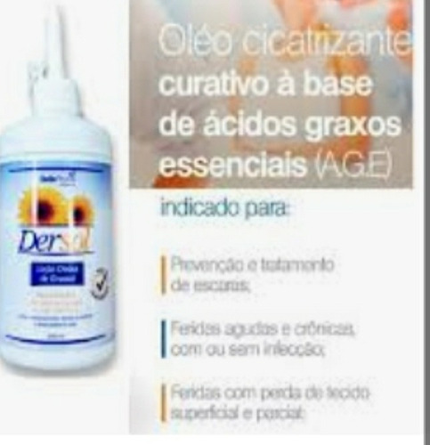 Kit 3und. Dermaex Age 200ml = Dersani Para Feridas E Escara