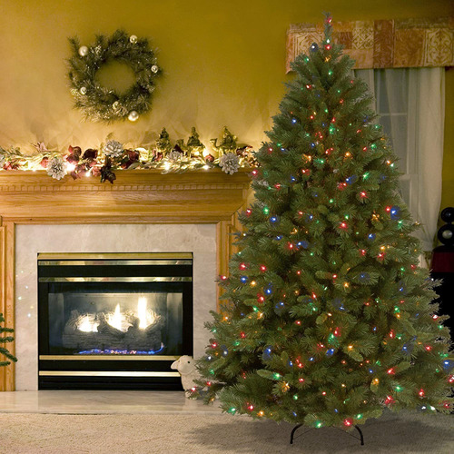 Árbol Compañía Nacional Árbol De Navidad Artificial Preilumi