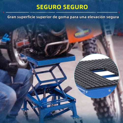 Elevador Hidraulico Para Motos Tipo Motocross
