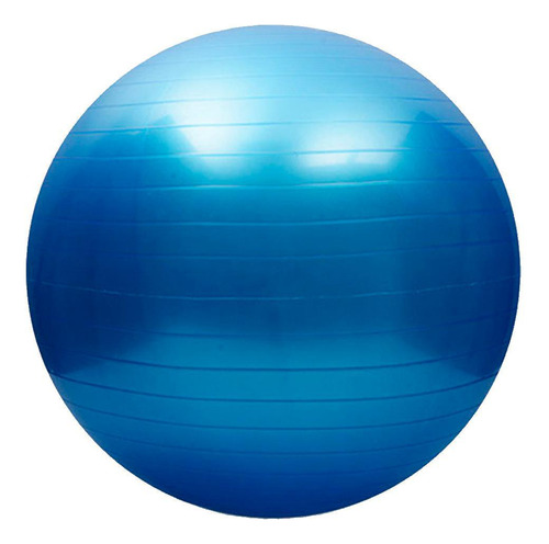 Bola De Ginástica Exercício Pilates Yoga 85cm Azul