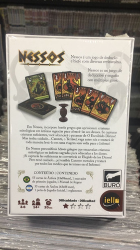 Imagen 2 de 3 de Nessos - Juego De Cartas - Bureau