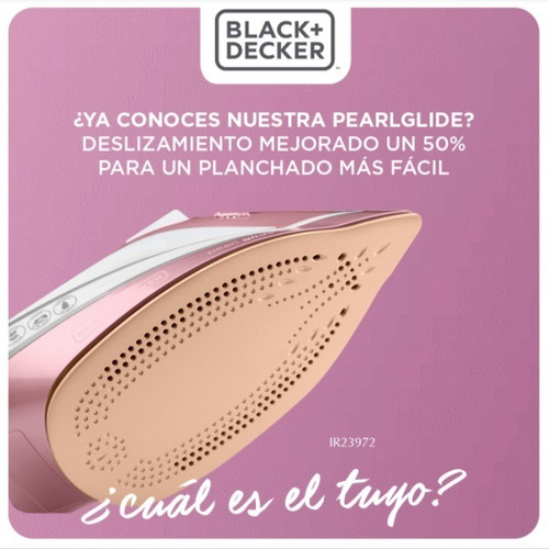 Plancha De Vapor B+d Pearl Glide - P3972