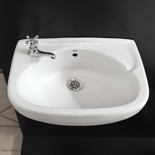Bacha Lavatorio De Colgar Ibis Roca, De Loza Baño Chico