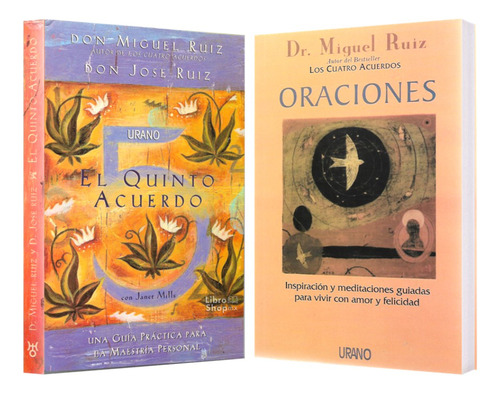 El Quinto Acuerdo + Oraciones Y Meditaciones Pack 2 Libros