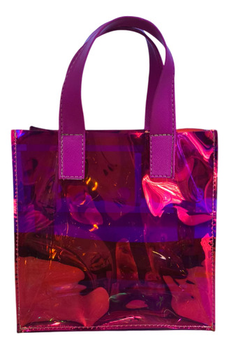 12 Bolsas Dulcero Con Asa Fucsia O Azul
