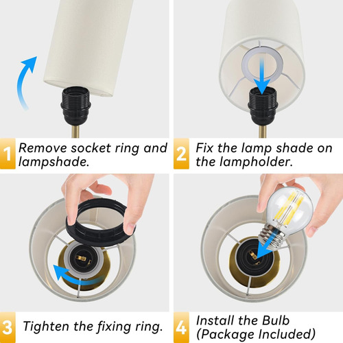 Cordless Led Table Lamp, 5000mah Battery Operated Lamp, Port