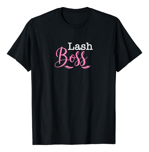 Lash Boss - Camiseta De Extensión, Diseño De Pestañas