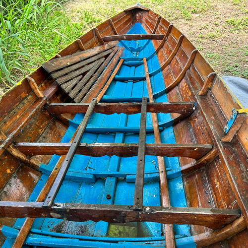 Doble Par Bote De Madera