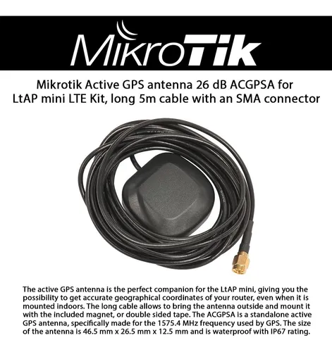 Router Ltap Mikrotik Rb912r-2nd-ltm&r11e-lte + Antena Gps