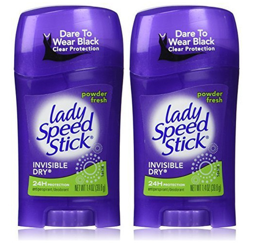 Lady Speed Stick Invisible Dry, Polvo Fresh Antitranspirant