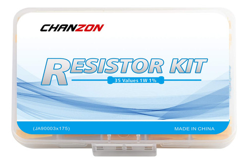 Pelicula Metalica Chanzon 35 Values 1w 0,1r-1mr Ohm 175 P...