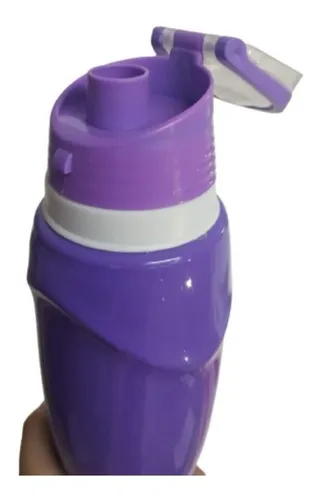 Botella Plastica Deportiva Termica Curve 600ml X Unidad