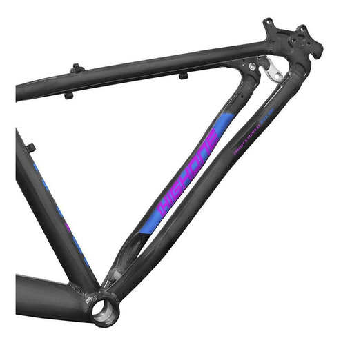 Kit Quadro High One Next Grafite/azul/rosa Tam 17