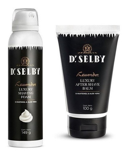 Dr.selby Estuche Luxury Shaving Foam 149g+after Shave Bàlsa