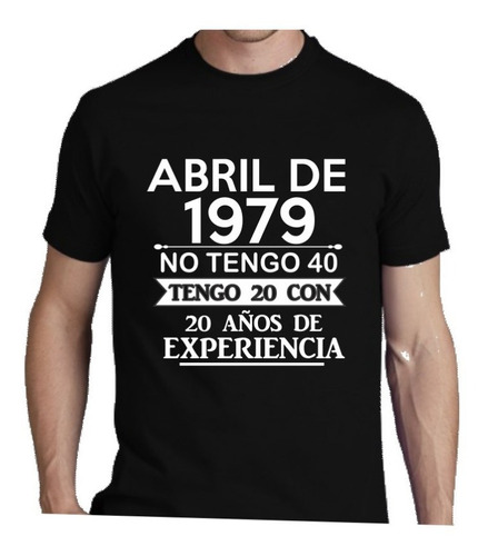 Remera Cumpleaños Regalo Dia Del Padre Aniversario Tu Fecha