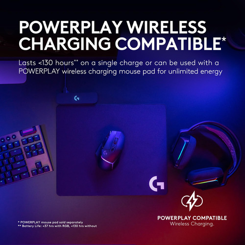 Ratón Óptico Inalámbrico Logitech G502 X Plus Lightspeed