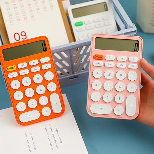 Calculadora Estándar De 12 Dígitos, Pantalla Grande De Escri
