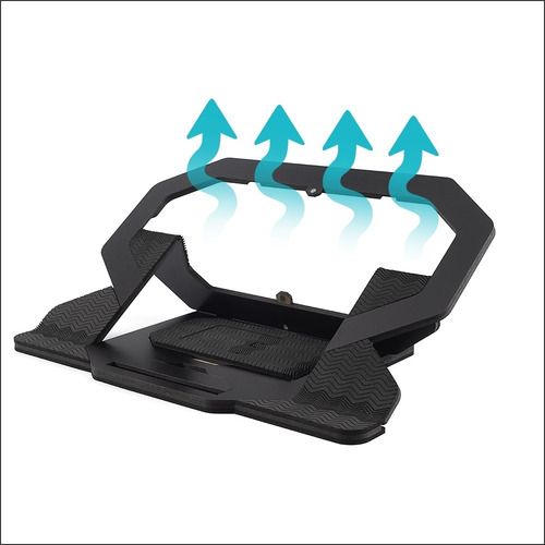 Kit Soporte Notebook + Celular Regulable Portátil Madera