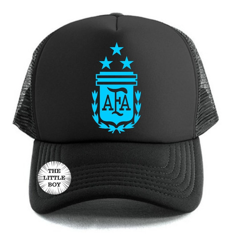 Gorra Trucker Afa Argentina Celeste Para Niño