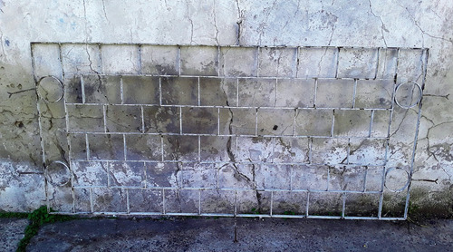 Reja Hierro De Planchuela P Ventana O Baranda (Usado)