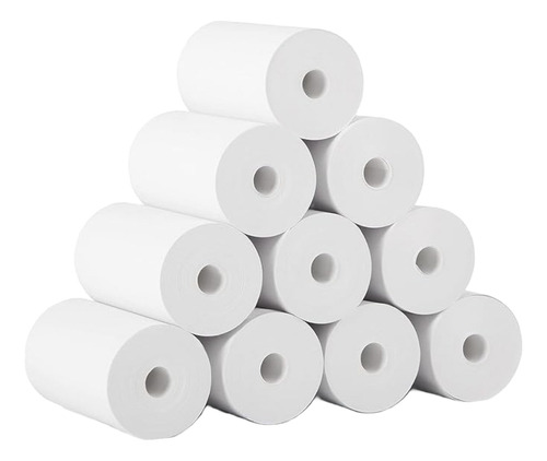 Papel Autoadhesivo X10u Para Mini Impresora 57mm X 2.7mts