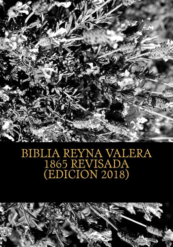 Libro: Biblia Reina Valera 1865 Revisada: Revision De La Bib